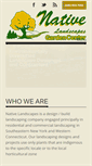 Mobile Screenshot of nativelandscaping.net